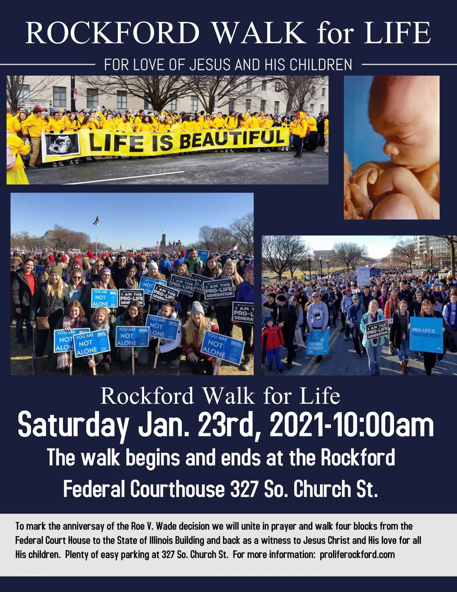 Walk for Life Rockford