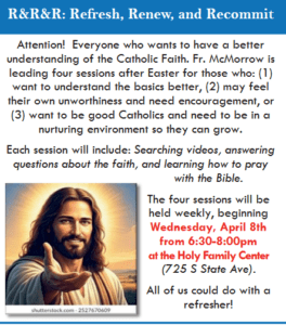 Refresh, Renew, and Recommit